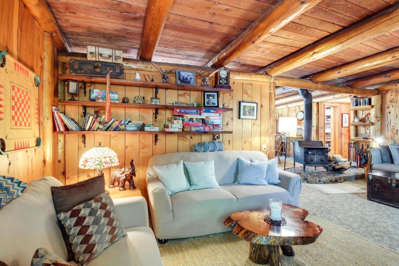 Rustic Bandon Log Cabin On 5 Acres Of Woodlands! Exterior foto