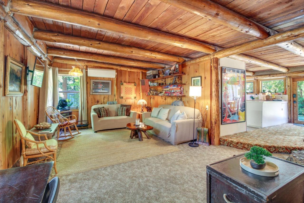 Rustic Bandon Log Cabin On 5 Acres Of Woodlands! Exterior foto