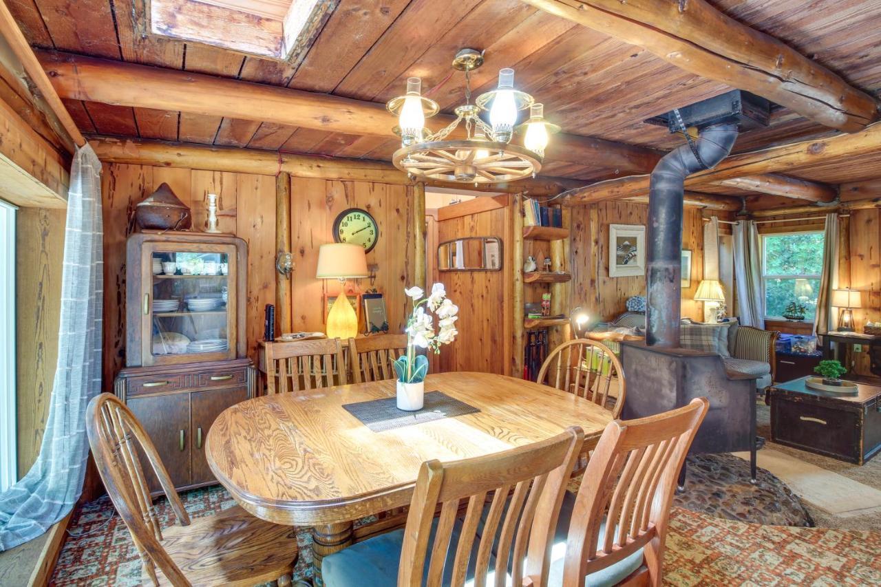 Rustic Bandon Log Cabin On 5 Acres Of Woodlands! Exterior foto